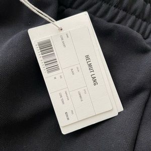 Brand new black Helmut Lang shorts